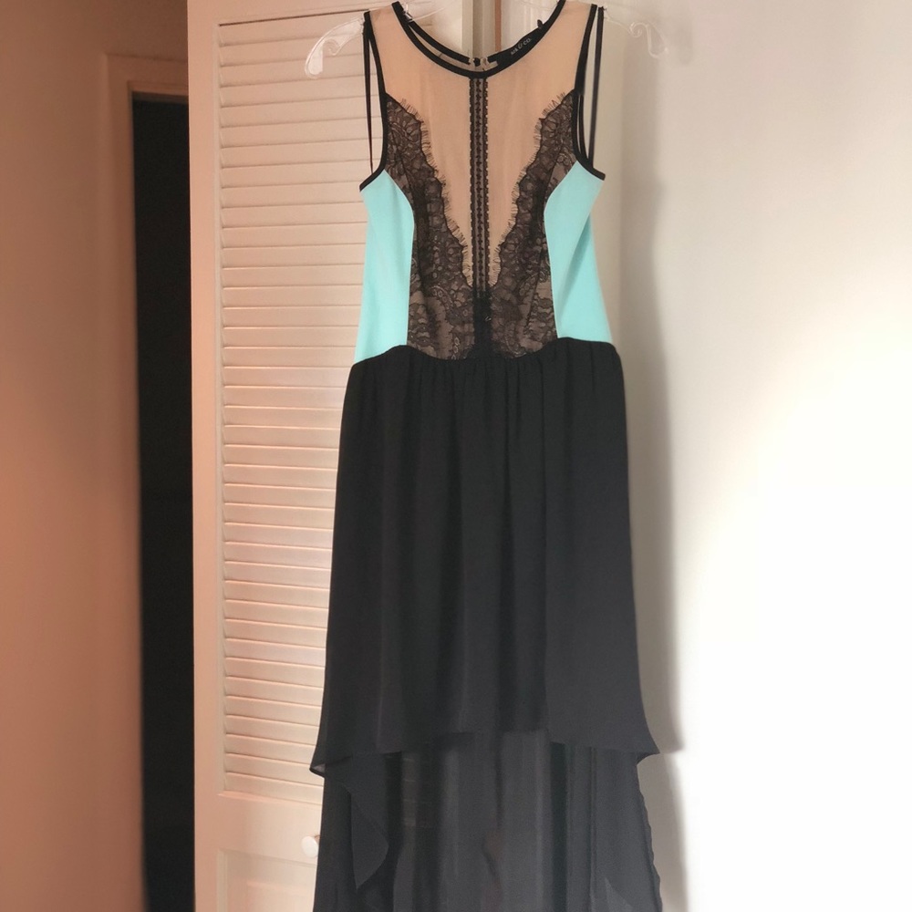 Multi color midi dress